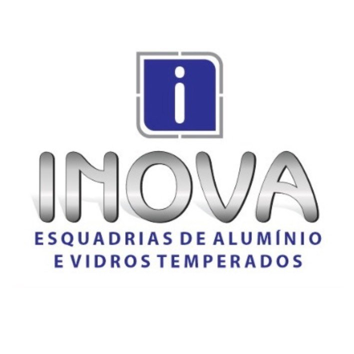 Inova Esquadrias de Alumínio e Vidros Temperados - Logo